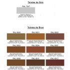 nuancier-RAPTOR-12png - PredaColor